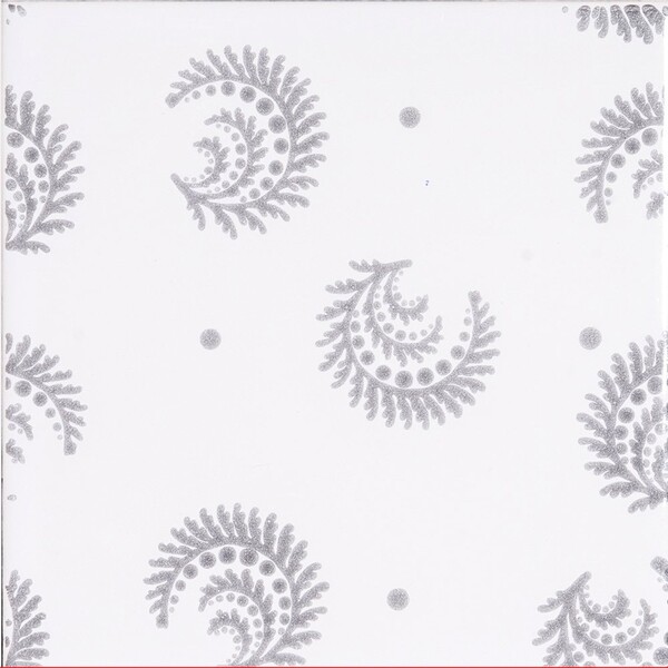 Snow White, Tinta Glossy Desmond Ceramic Tile 6×6 Image