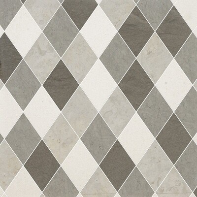 Almas Britannia Light, Britannia, Bosphorus, C Multi Finish Limestone Waterjet Decos 9 5/16×10 1/2 Image