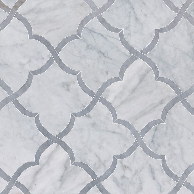 Avenza, Allure Light Multi Finish Gaia Marble Mosaic 12×12
