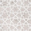 Isidore Silver Shadow, Aspen White Multi Finish Marble Waterjet Decos 12 1/2×14 3/8 Image