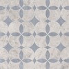 Constantine Silver Shadow, Allure Light Multi Finish Marble Waterjet Decos 13 5/8×13 5/8 Image
