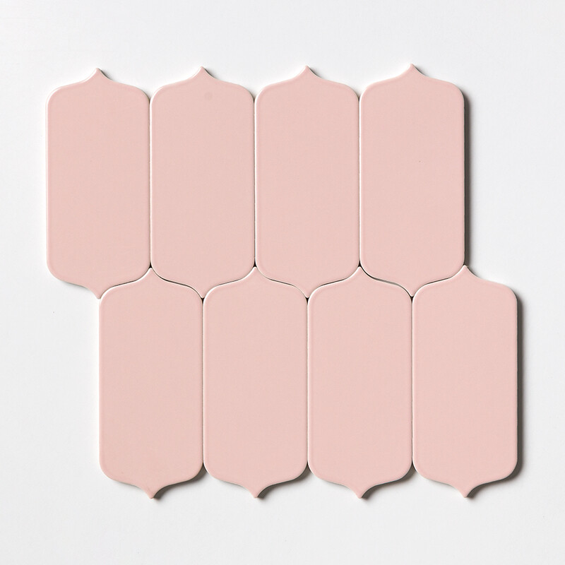 Rosie Glossy Tear Field Ceramic Tile 3 5/8×8