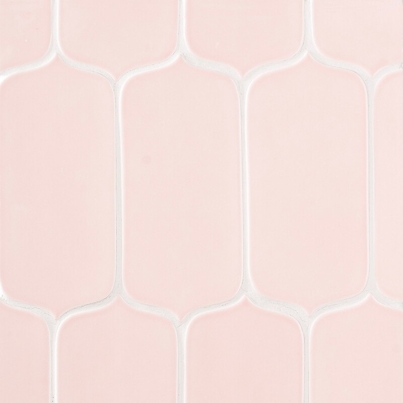 Rosie Glossy Tear Field Ceramic Tile 3 5/8×8