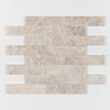 Silver Shadow Honed Subway Marble Tile 3×12