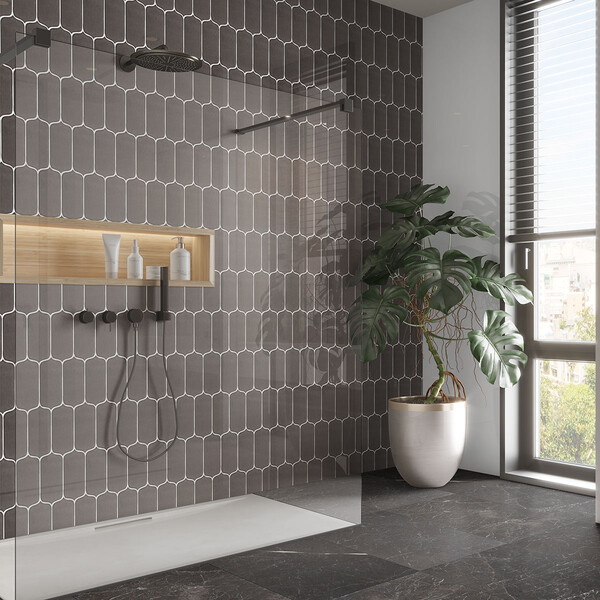 Barn Glossy Tear Field Ceramic Tile 3 5/8×8 (DC00128)