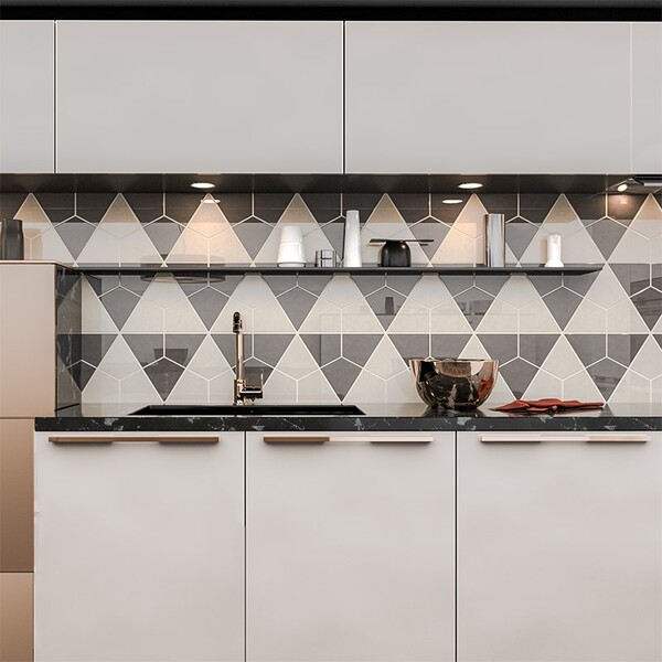 Barn Glossy Diamante Ceramic Tile 6×6 (DC00176)