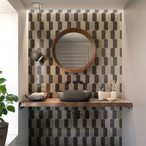 Barn Glossy Picket Ceramic Tile 3×6 (DC00192)