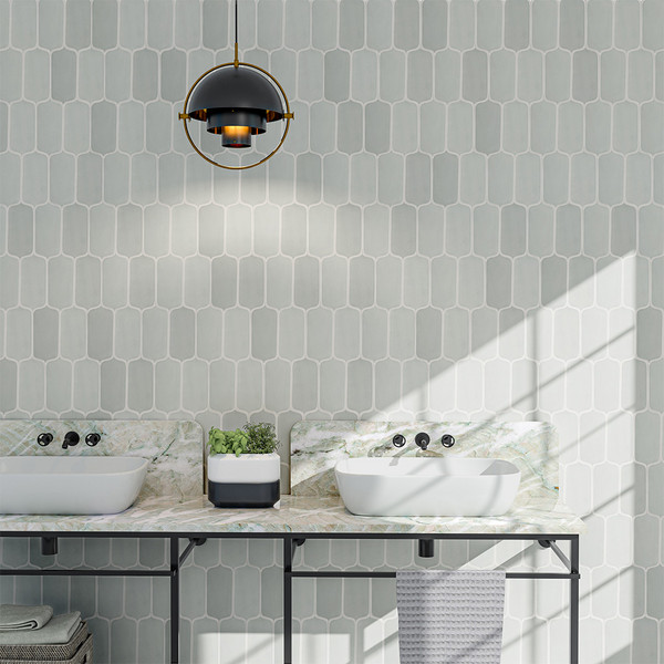 Cold Glossy Tear Field Ceramic Tile 3 5/8×8 (DC00213)