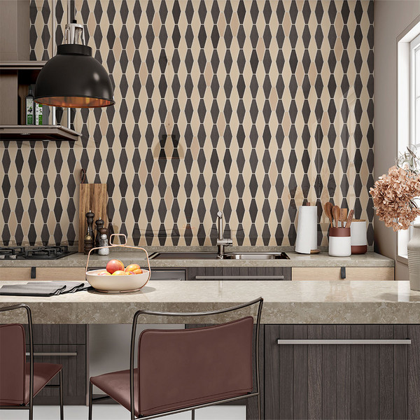 Barn Glossy Longest Hexagon Ceramic Tile 3×7 7/8 (DC00208)