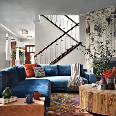 Calacatta Viola Honed Flute Trim Marble Accent Tiles 6×24 (ML00978)