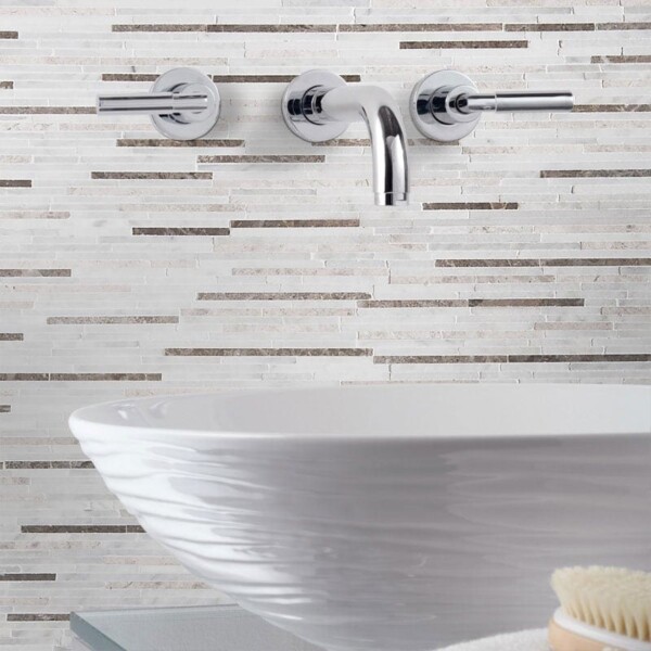 Massa Polished Bamboo Marble Mosaic 6×12 (MS01156)