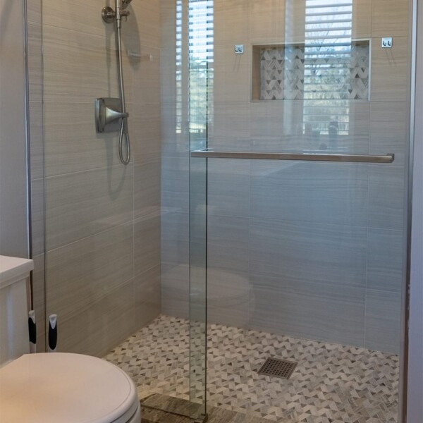 Skyline Multi Finish Monte Marble Mosaic 12 3/8×12 3/8 (MS01535)
