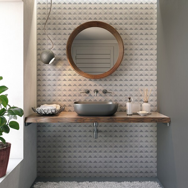 Iceberg, Avenza, Allure Multi Finish Devon Marble Mosaic 12 1/2×12 1/2 (MS01675)