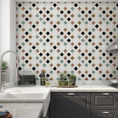 Blend Honed Louna Marble Mosaic 12×12 (MS02195)