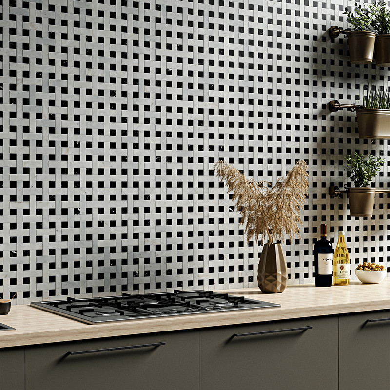 Carrara Std Blend Mosaic