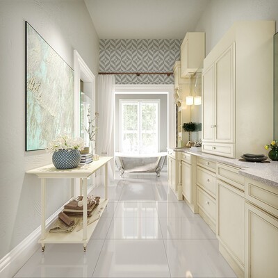 Thassos White Polished Marble Collection