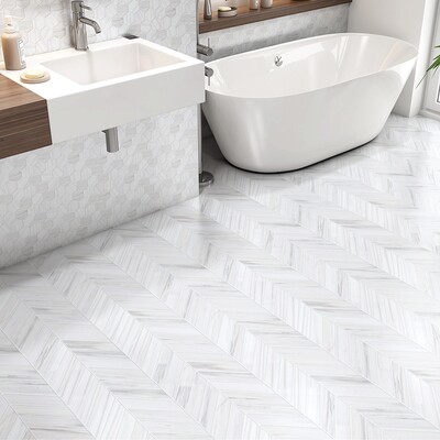 Bianco Dolomiti Classic Honed Marble Collection