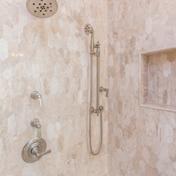 Diana Royal Polished Large Picket Waterjet Marble Tile 6×12 (NW90439)