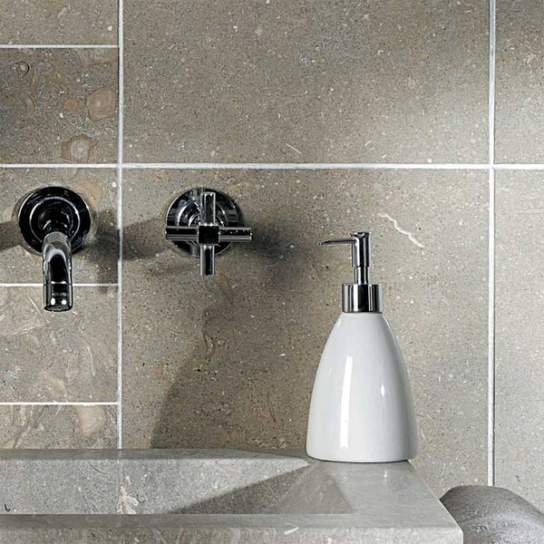 Olive Green Honed Limestone Tile 4×4 (TL12308)