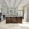 Diana Royal Beige Marble Cladding in the kitchen