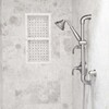 Silver Shadow Honed Marble Tiles 45,7x45,7