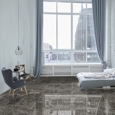 Arctic Gray Polished Marble Tile 12×12 (TL14894)