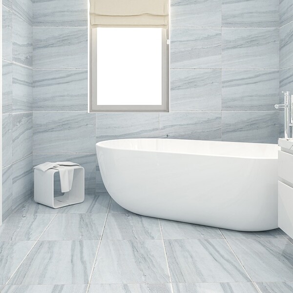 Skyline Vein Cut Cottage Marble Tile 16×24 (TL15904)