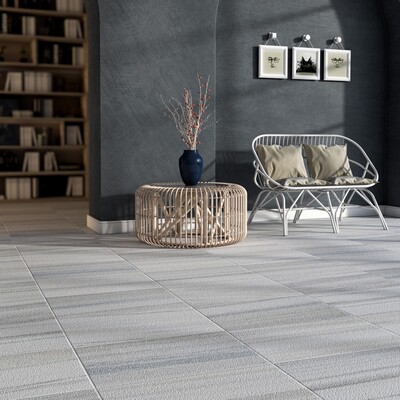 Skyline Vein Cut Full Grain Marble Tile 16×24 (TL15981)