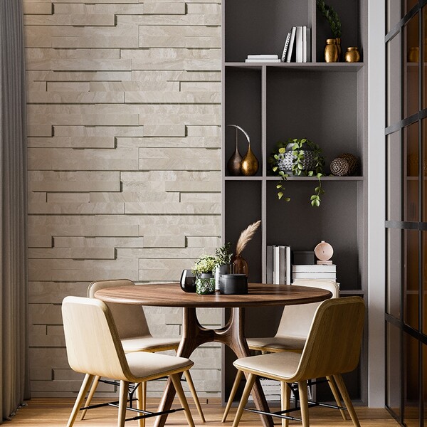 Diana Royal Honed Marble Wall Decos Elevations Pattern (TL16067)