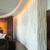 Champagne Honed Limestone Wall Decos Elevations Pattern