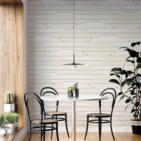 Champagne Honed Limestone Wall Decos Elevations Pattern (TL16171)