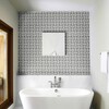 Aspen White Honed Lattice Marble Mosaics 30,5x30,5