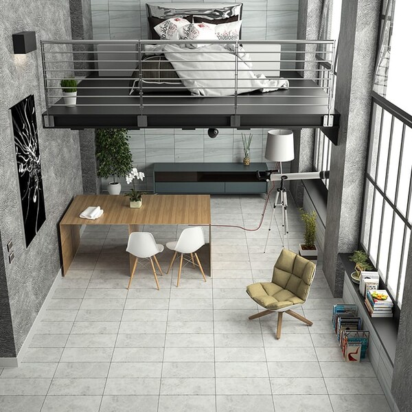 天际线纹理切割小屋大理石瓷砖 16×24 (TL15904)