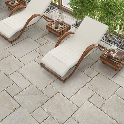 Diana Royal Reclaimed Marble Pavers Ashlar Pattern (TL17776)