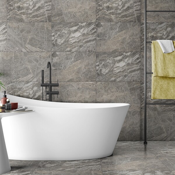 Maroon Di Notte Cottage Marble Tile 16×24 (TL18019)