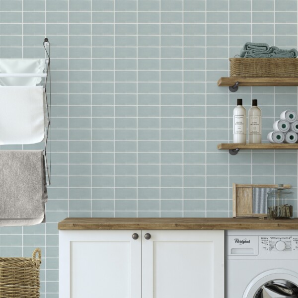 Witty Green Glossy Subway Ceramic Tile 3×6 (TL18325)