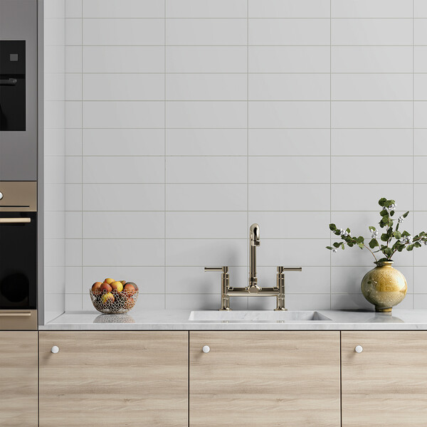 Satin Cotton Matte Subway Ceramic Tile 4×12 (TL18364)