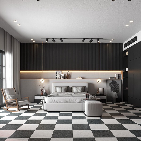 Cool Mood Honed Terrazzo Tile 15 3/4×15 3/4 (TL20354)