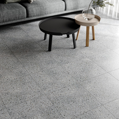 Cool Greysca Honed Terrazzo Tile 15 3/4×15 3/4 (TL20356)
