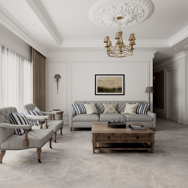 Avalanche Honed  Marble Tile 12×12 (TL21189)