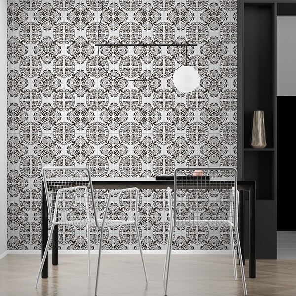 Antigua 2 Square 1/2 Glazed Ceramic Tile 6×6 (TL80146)