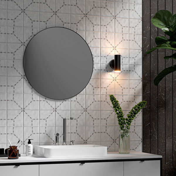 Antigua 5 Square 1/2 Glazed Ceramic Tile 6×6 (TL80178)