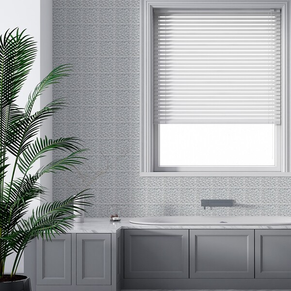 Sea Foam Glossy Layered Coral Ceramic Tile 6×6 (TL80437)