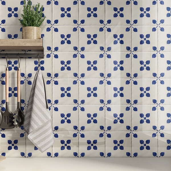 Roussillon Glossy Ceramic Tile 6×6 (TL80558)