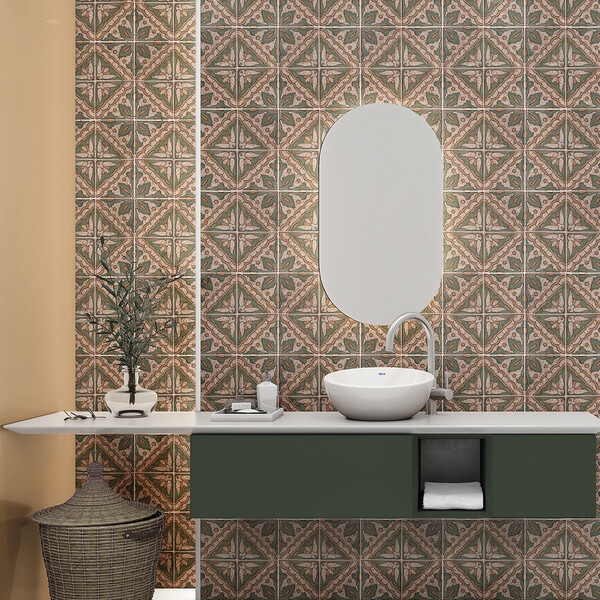 Donatello Glossy Terracotta Tile 6×6 (TL80750)