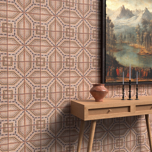 Masaccio Glossy Terracotta Tile 6×6 (TL80754)