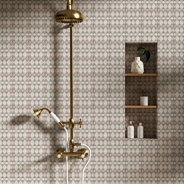 Adeline Matte Terracotta Tile 6×6 (TL80791)