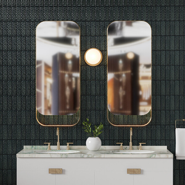 Juniper Glossy Rivulet Thin Brick Tile 2 1/4×7 7/8 (TL80801)