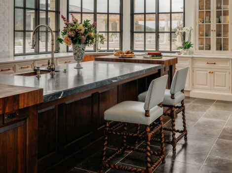 Marble Kitchen Island
