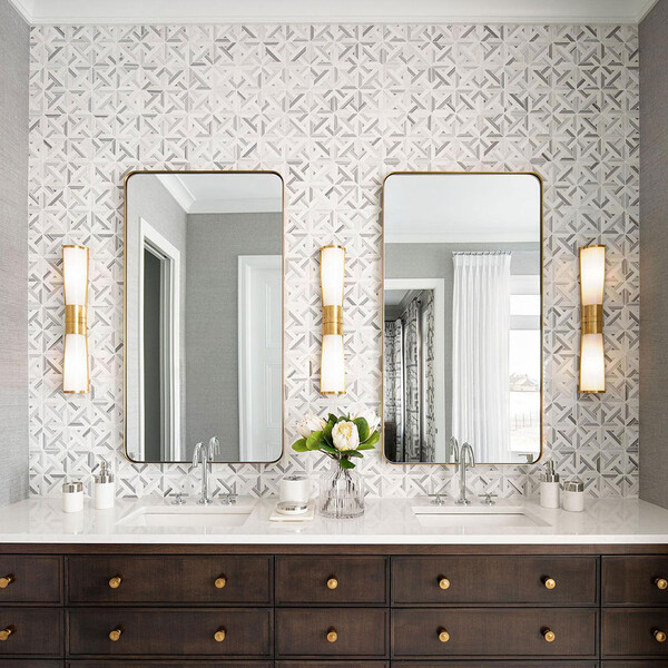 Snow White, Avenza Light Multi Finish Marmara Marble Mosaic 9 11/16×9 11/16 (YNR10031)